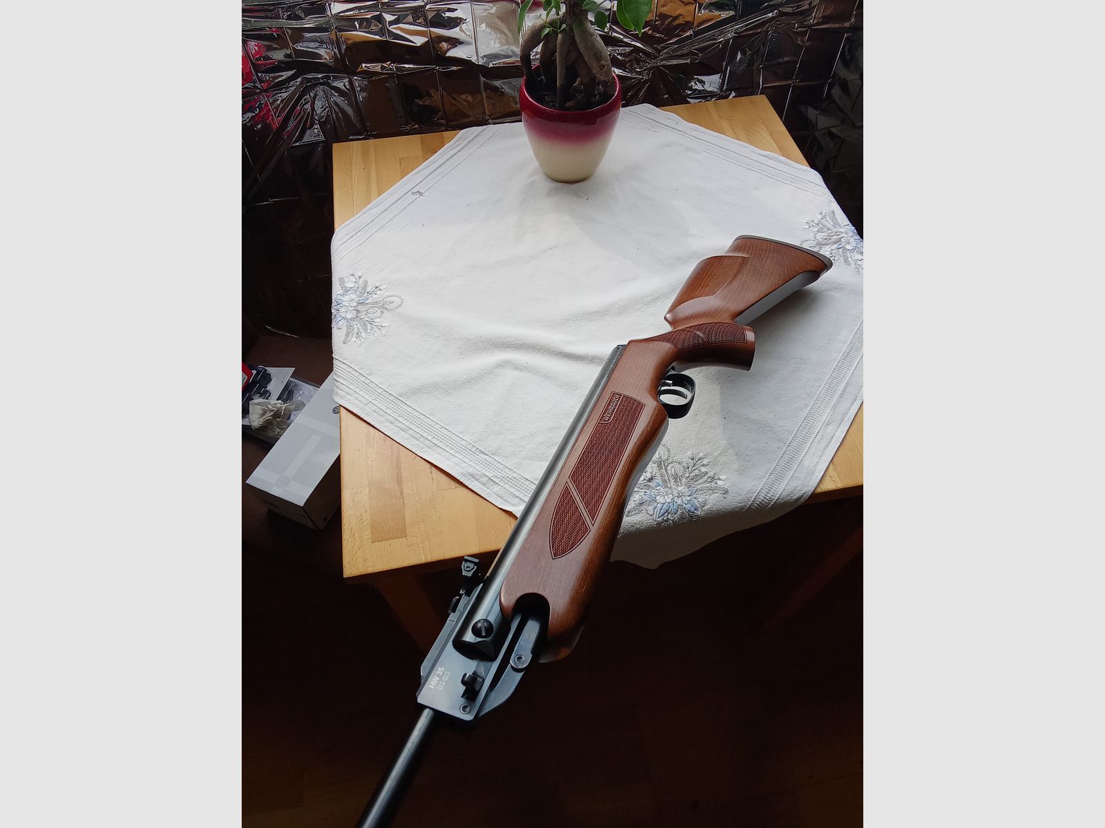 weihrauch hw 35 + wenn erwünscht hawke vantage 2-7