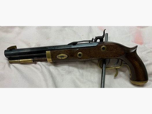 Perkussionspistole Ardesa Spanien Modell Patriot 1-16, cal. .45 mit Stecher, unbenutzt