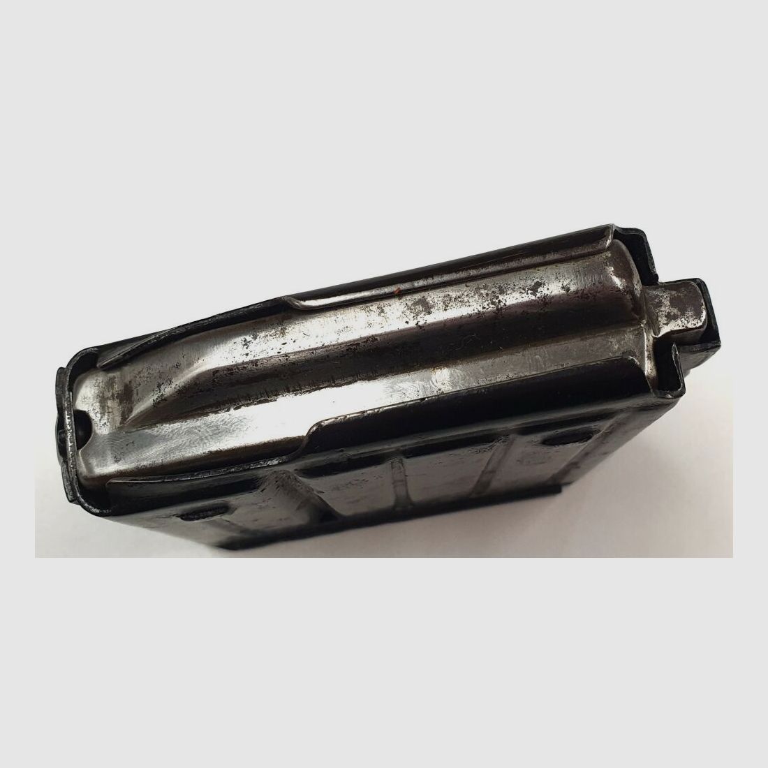 The Yale & Towne Mfg.& Co., Velbert/Rheinland, Heidestr.71 Seltenes Magazin für Gewehr 43 / Karabiner 43, G43 / K43 "awj"