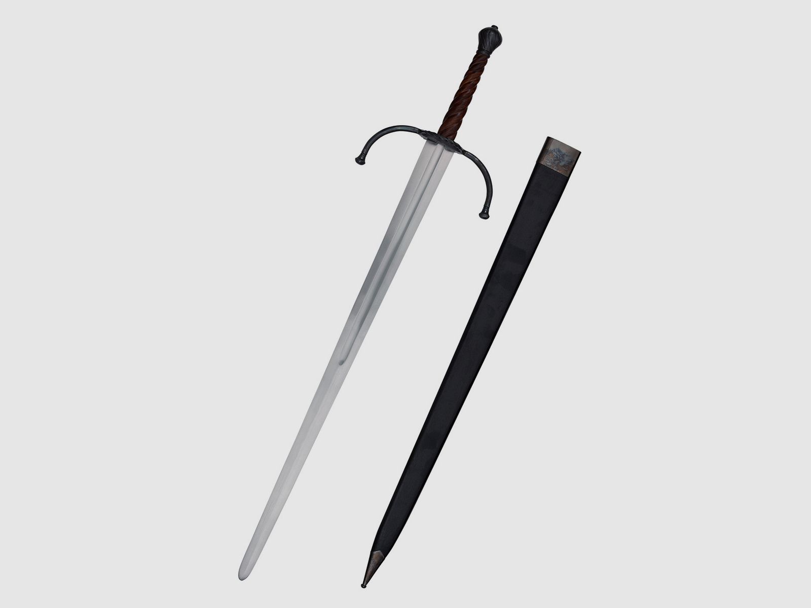 Spätmittelalterliches Zweihandschwert für Schaukampf