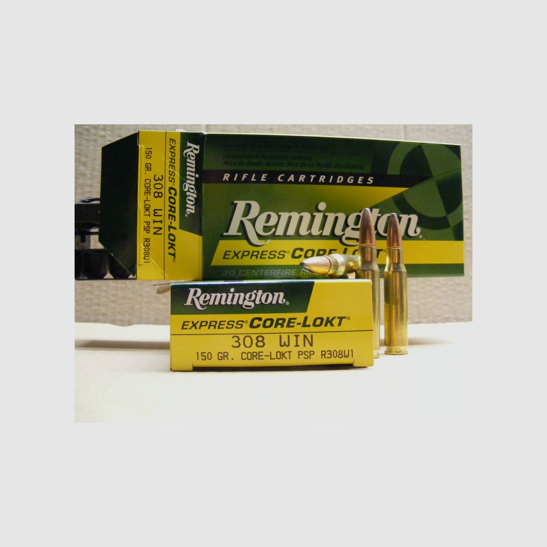 .308/150grs PSP Remington Core-Lokt spitz 100 Stk. #R308W1#