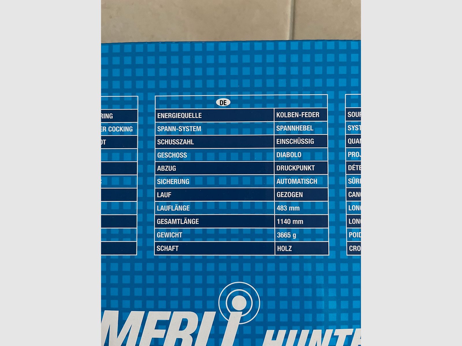 Hämmerli, HUNTER FORCE 900 Combo