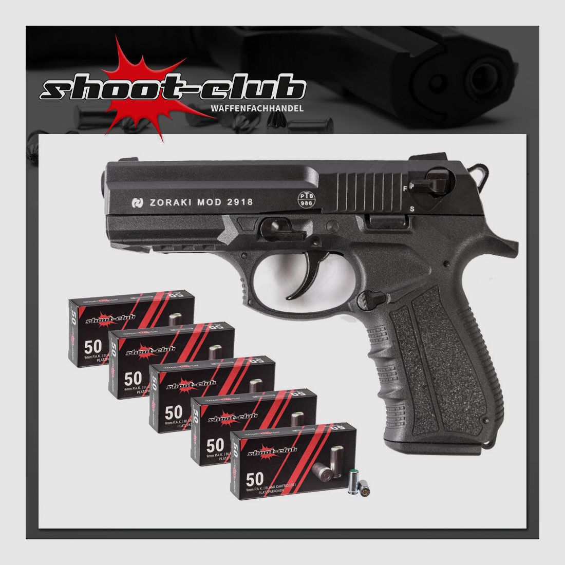 Zoraki Zoraki 2918 im Set