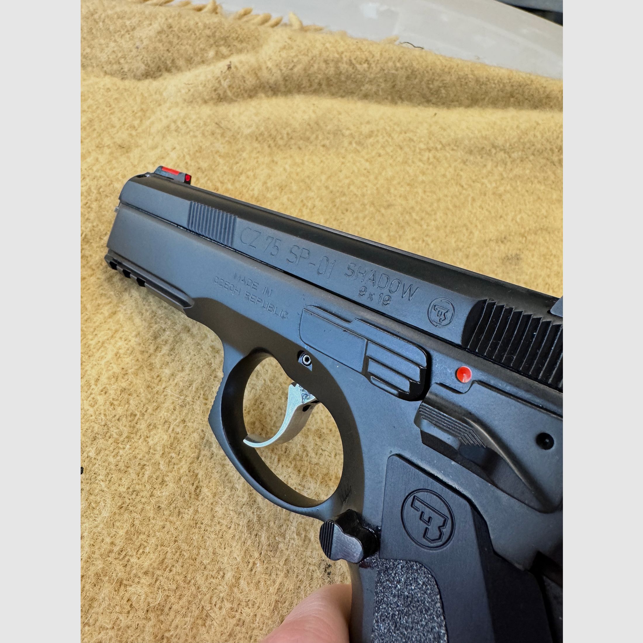 CZ 75 SP-01 Shadow Pistole Kal. 9x19