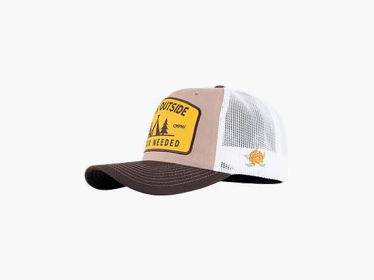 SQRTN Outside Trucker Kappe Khaki