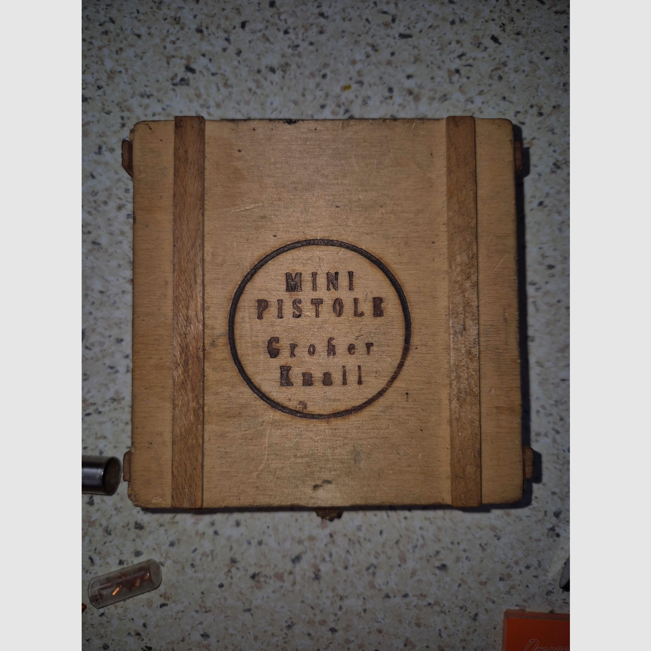 Die kleinste Pistole der Welt,Mini Pistole großer Knall,Berloque Pistole