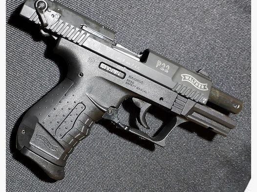 Walther P22 (P 22 Classic) blank firing pistol 9mm P.A.K. (PTB 778)