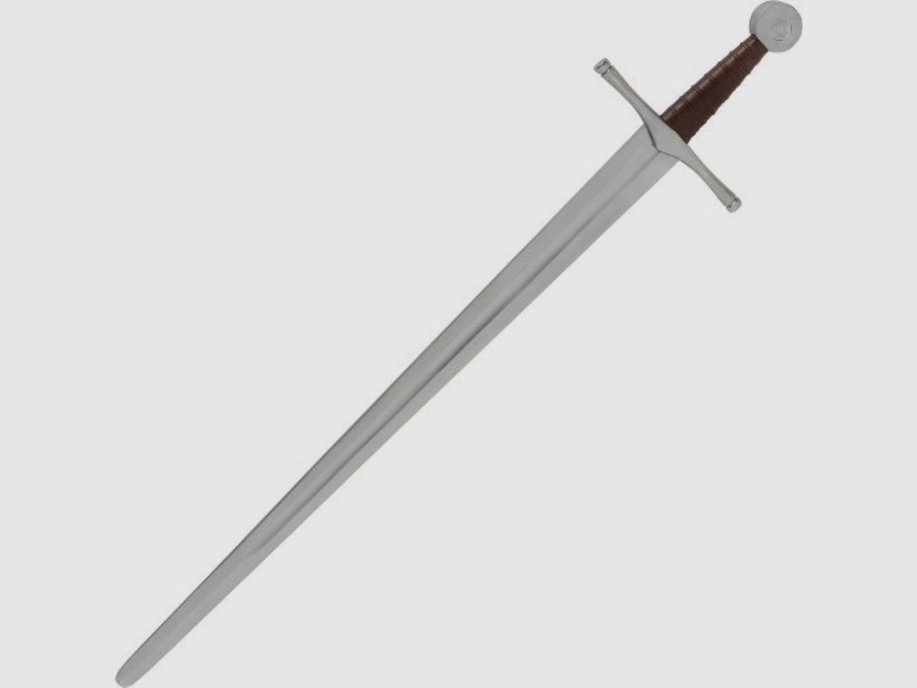 Scheibenknaufschwert mit Scheide