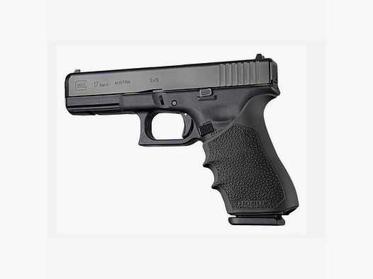 HOGUE SLEEVES HOGUE HANDALL BEAVERTAIL GRIP SLEEVE BLK GLOCK 17/19X/34 G1-2-5