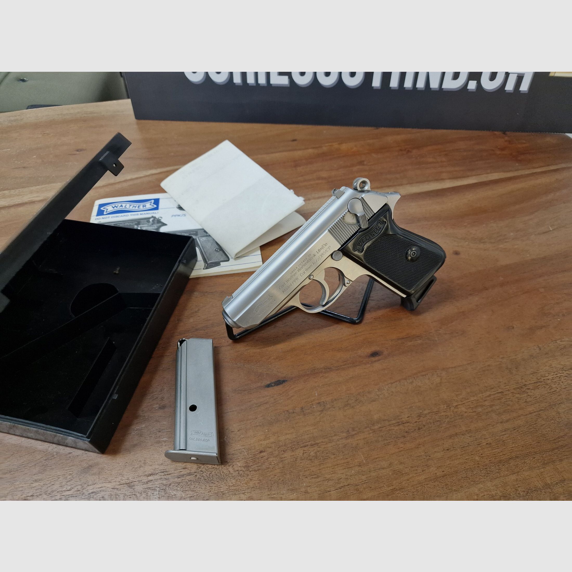 Walther – Pistole / PPK / Stainless Steel / .380 ACP / Occ., Bild 1 von 6