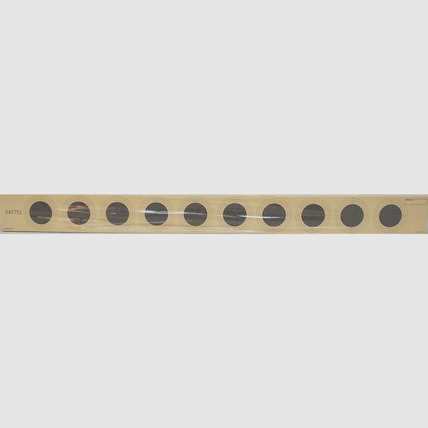 LG-Scheibenstreifen 10er /a250 - 56x5,2cm nummeriert