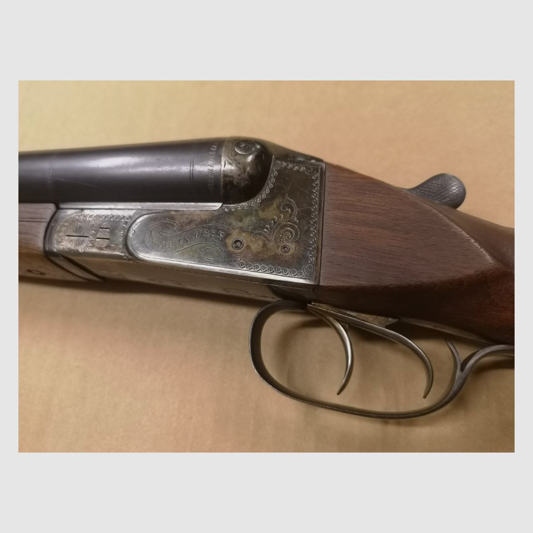 Double-barreled shotgun Brigand 12/70