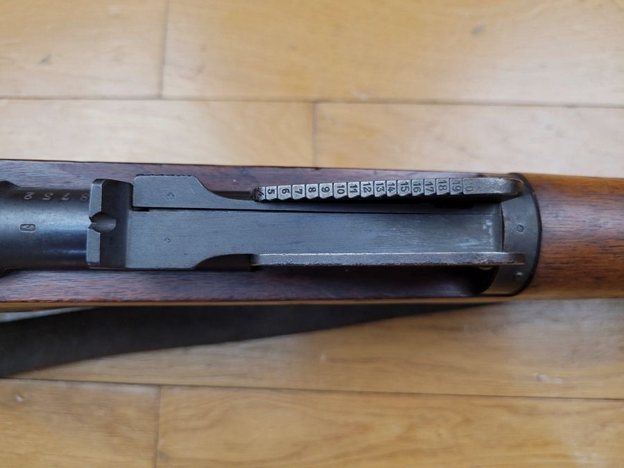 Exzellentes Fusil Rubin-Schmidt mod. 1889 – 7,5×55 – erstes Schweizer Geradezuggewehr – neuer Lauf – einheitliche Seriennummer – einwandfreie Mechanik – 12 Schuss – privatisiert 1925 – exzellenter Zustand, Bild 20 von 30