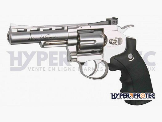 Dan Wesson Cromado 4 Pulgadas - Revólver Airsoft