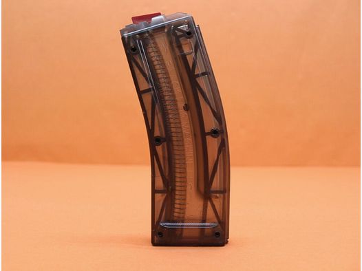 Black Dog Machine AR-15 .22lr : Chargeur Black Dog Machine 10 coups (Ex25) en polymère fumé (Conversion Rimfire Olympic Arms)