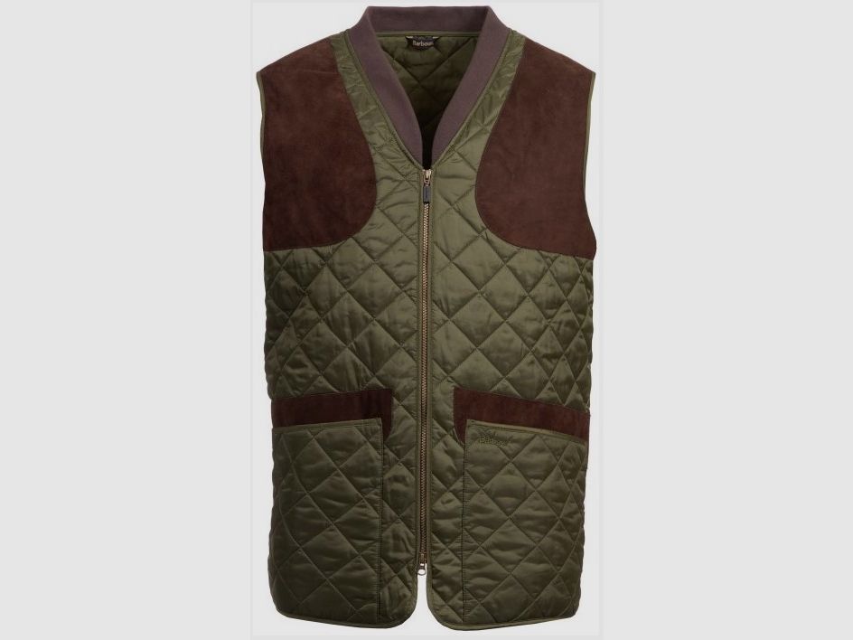 BARBOUR KEEPERSWEARE GILET VEST, OLIVE, billede 1 af 3