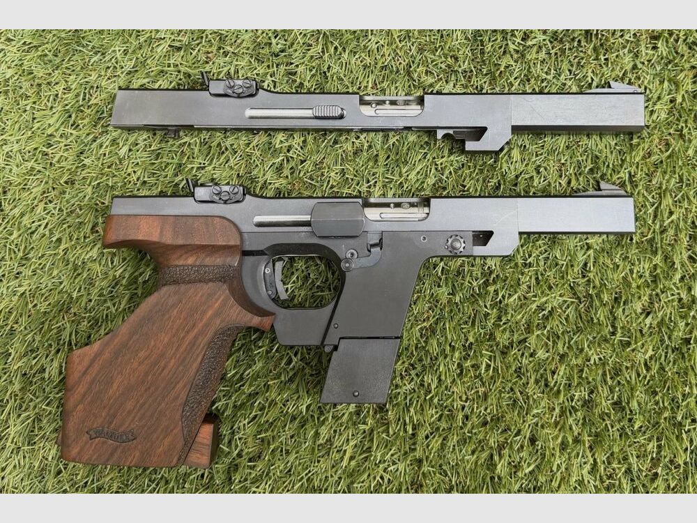 Walther GSP links mit Wechselsystem .32S&WLongWC & .22lr