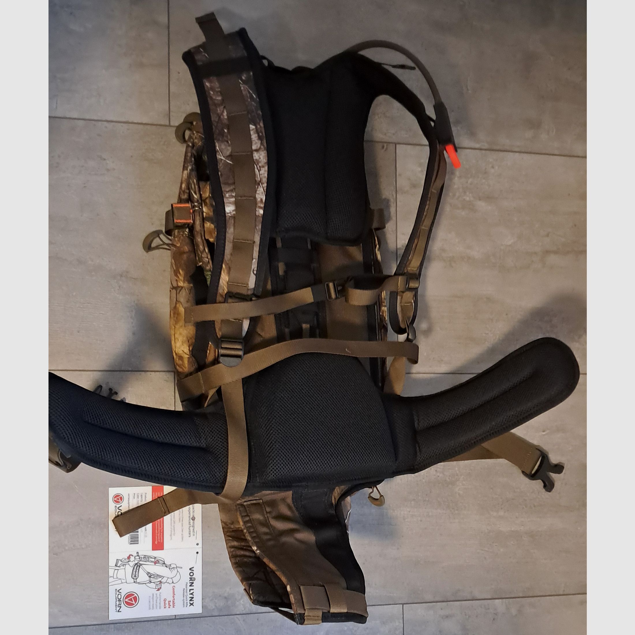 Vorn Lynx Realtree Xtra 12/20 sac de chasse comme neuf