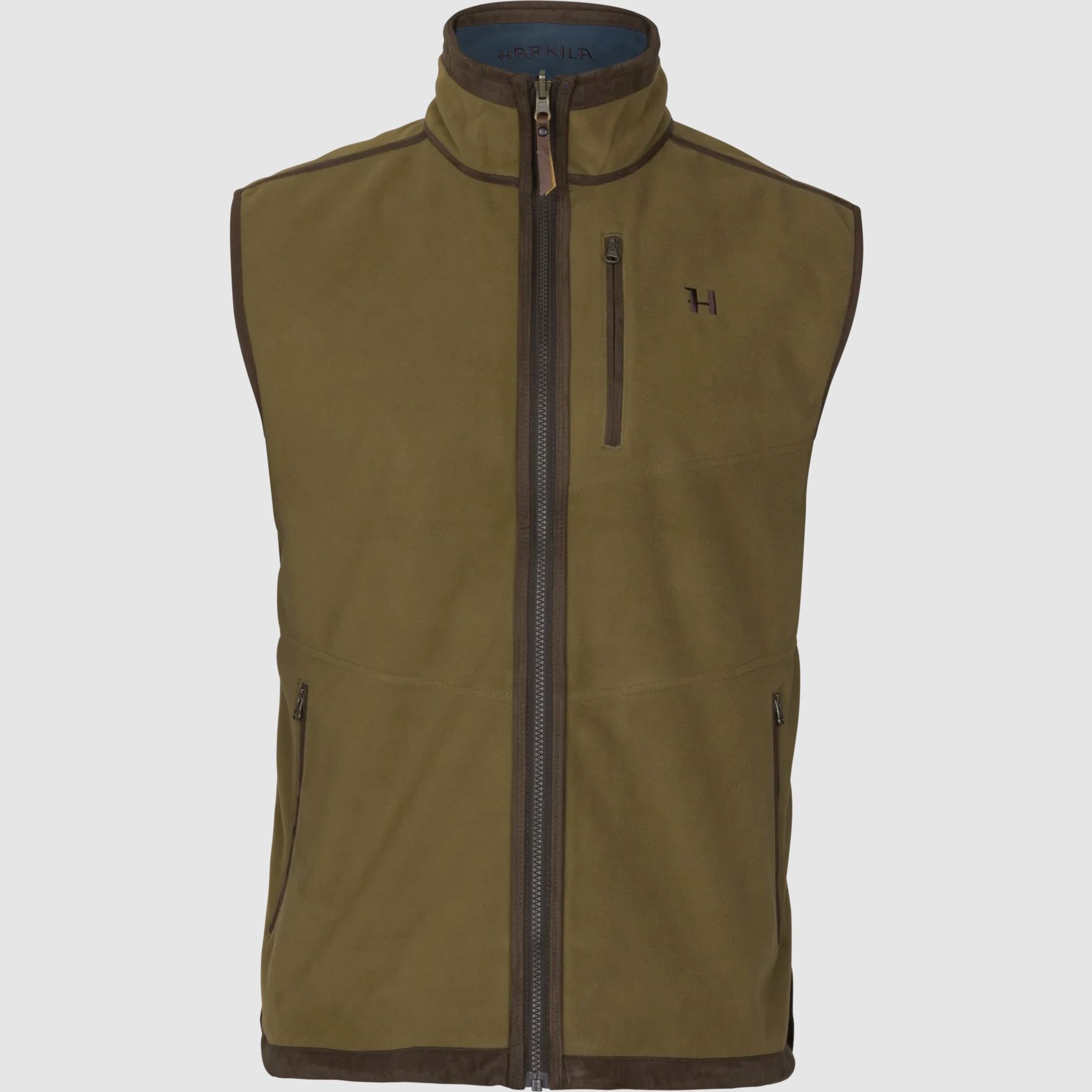 Härkila Kamko Estate WSP Reversible Vest Men Dark olive/Sea blue L