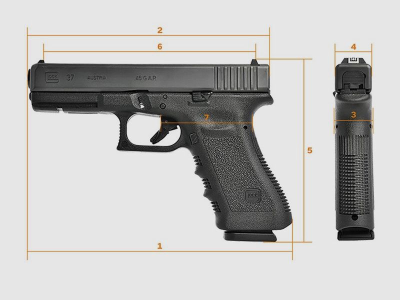 GLOCK 37 – Kal. .45 GAP