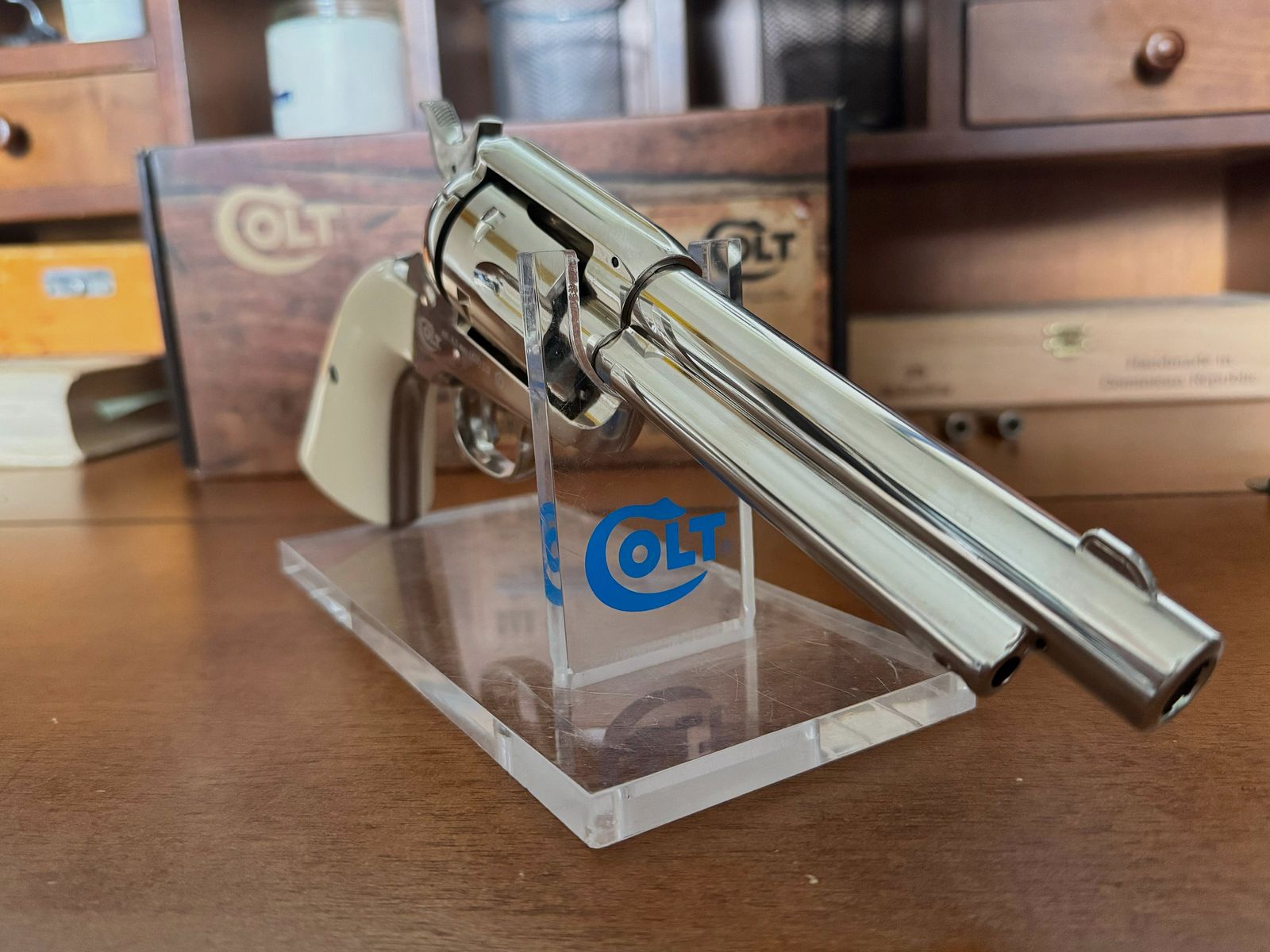 Umarex Legends Colt SAA Single Action Army 4,5mmBB CO2 Nickel Finish