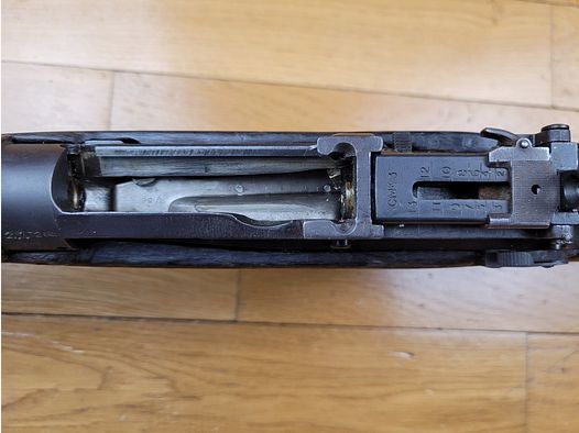 Bon Fusil Lee-Enfield N°4 MKI – 303 British – 10 coups – Fazakerley – Monomatricule arme culasse chargeur – 1943 – TBE