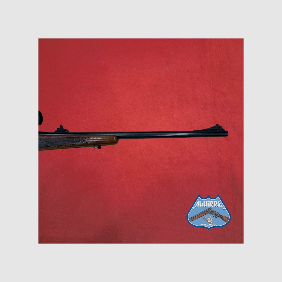 Fucile Winchester Mod 70 cal. .375 H&H + Montature Apel + Telescopio, immagine 10 di 11