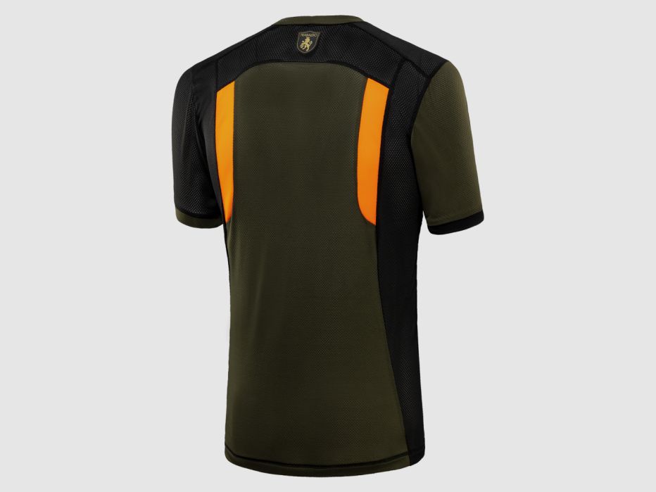 TRABALDO T-SHIRT M/M ORYX 9201 ZIELONY/POMARAŃCZOWY, zdjęcie 2 z 15