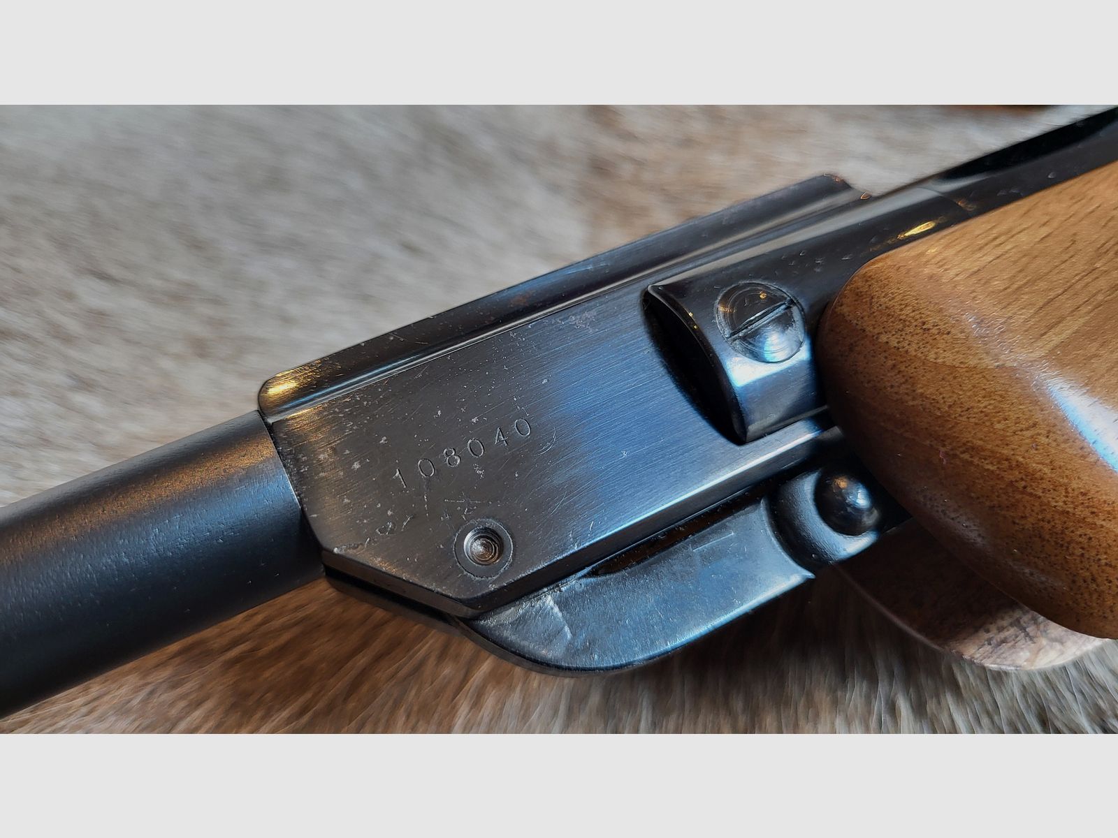 Attention collectors! Walter LG 55 with Tyrolean stock in excellent condition! and new piston seal without F Production period: 1955 - 1967