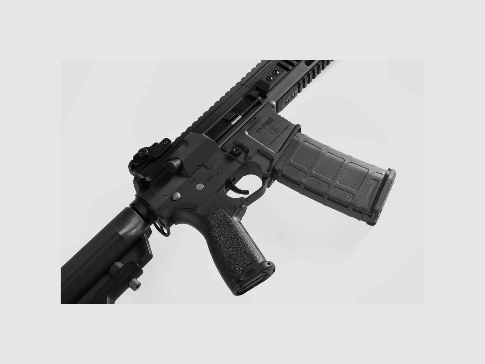 Proarms PAR MK3 10inch CNC Gehäuse | Delta Armory Schwarz S-AEG Airsoft Gewehr Frei ab 18 Jahren