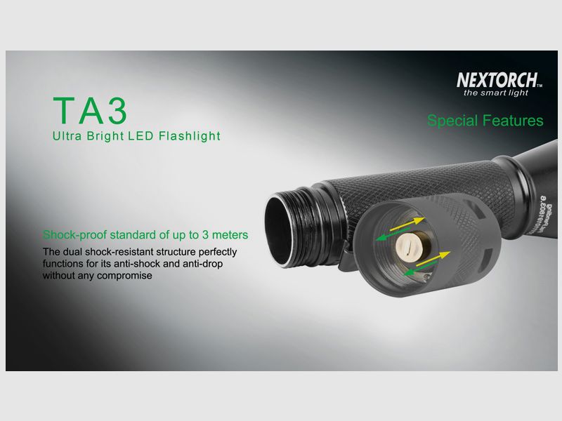 NEXTORCH TA3 – 550 LM, afbeelding 2 van 11