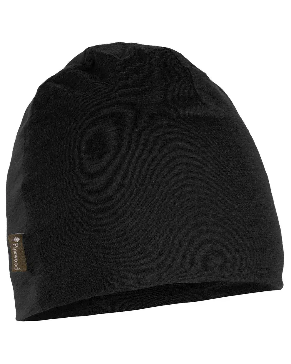 Mütze aus Merinowolle Pinewood Schwarz, Bild 2 von 4