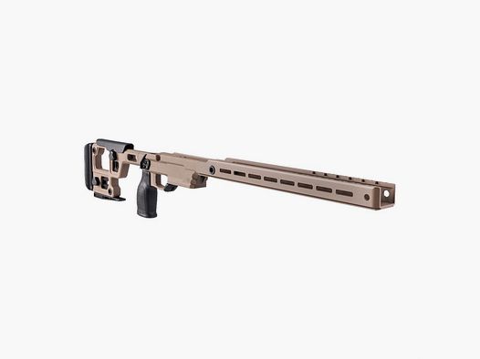 AERO PRECISION REMINGTON SHORT ACTION AERO PRECISION SOLUS COMPETITION CHASSIS ASSEMBLY 17″ FOR REM 700 SA FDE