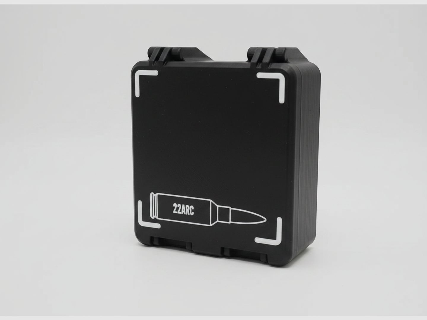 Filamelt Munitionsbox / 22 ARC / 'Klapp- / Rastdeckel' / Patronenbox, Ammo Box