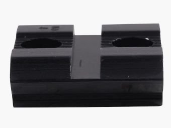 Base Weaver Top-Mount #24 negra brillante para Savage Mark II y otros.