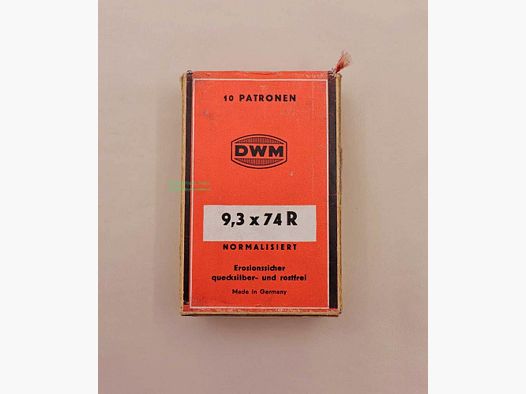 DWM, Berlin Büchsenpatronen 9,3x74R