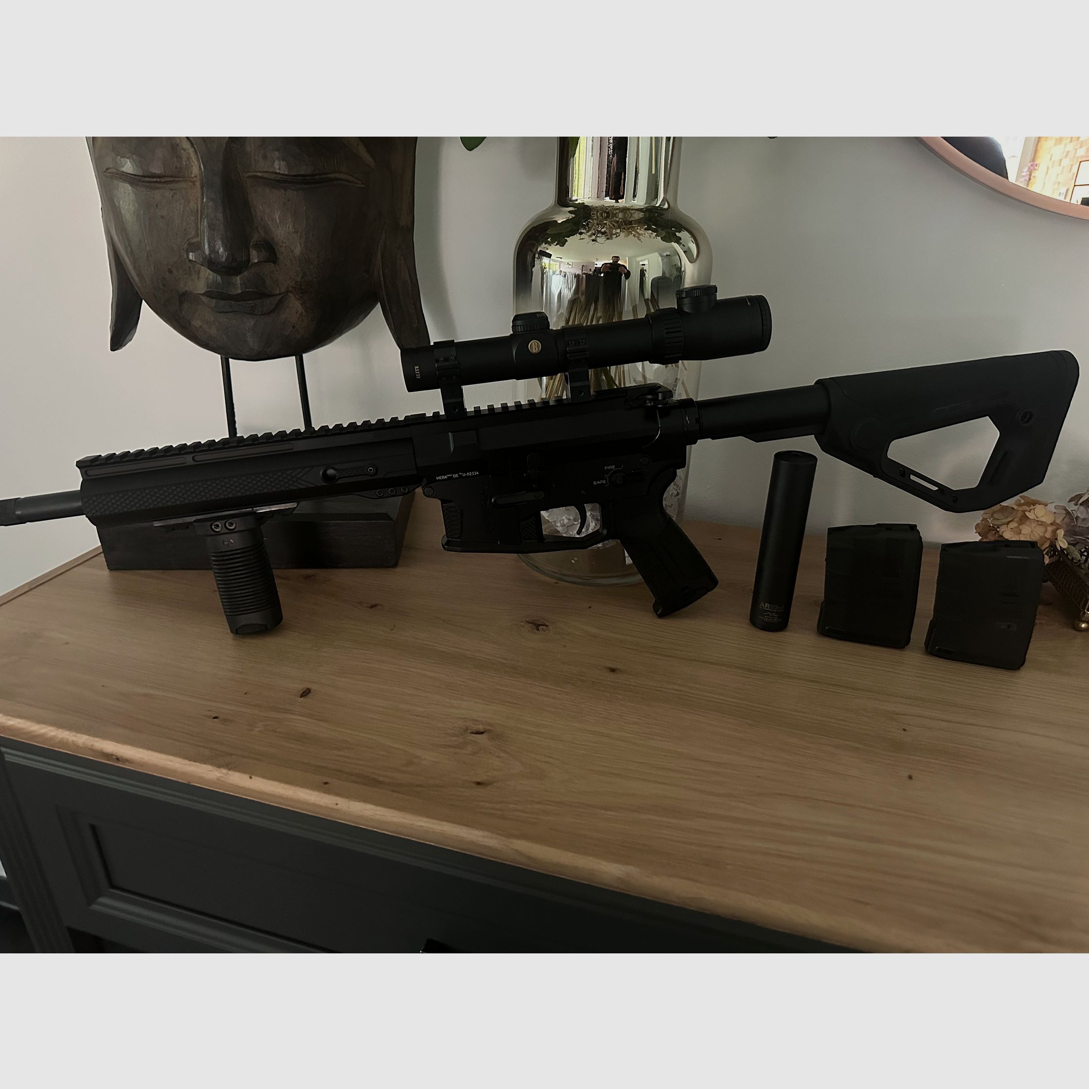 Hera Arms The 15th kal. 223 Schalldämpfer ZF komplettpaket 