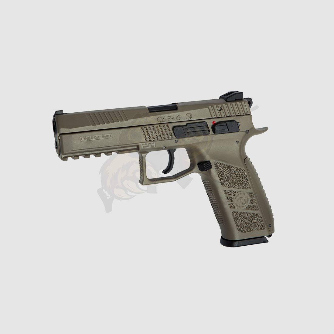 CZ P-09 Polymer Slide GBB FDE -F-