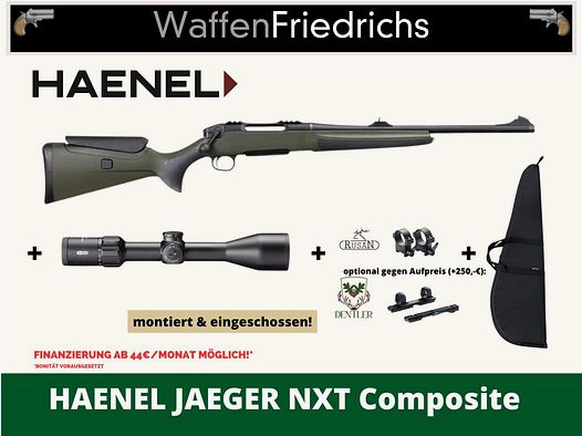 HAENEL JAEGER NXT Composite Komplettset Jungjäger "Horrido"- Waffen Friedrichs