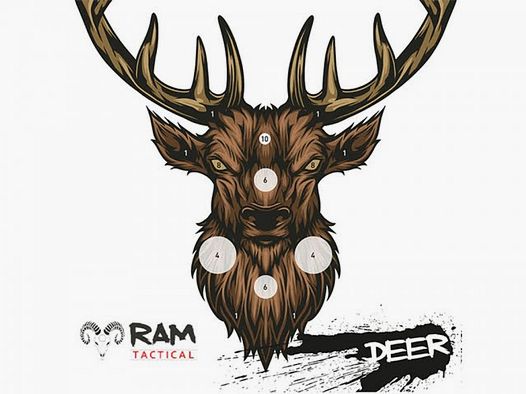 Ram Targets 14 x 14 CM hert (50 stuks)