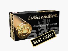 Sellier & Bellot 9 mm Luger Vollmantel 8,0g/124grs.