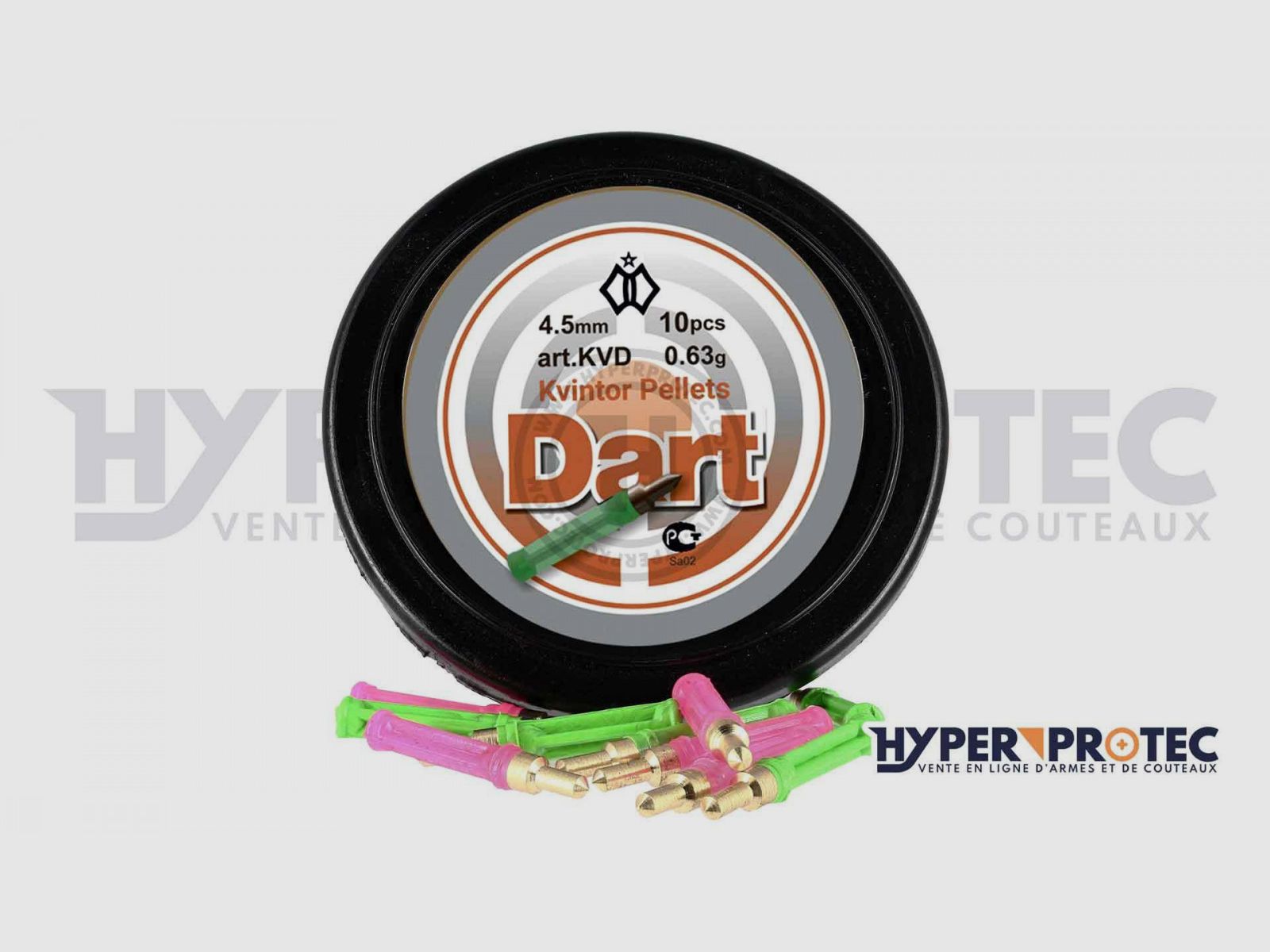 Dartpijl Kvintor Drotik - Pellet 4,5 mm, afbeelding 2 van 2