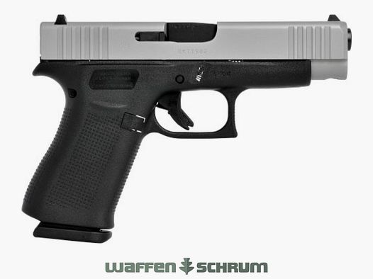 Pistola Glock 48 FS con slitta argentata