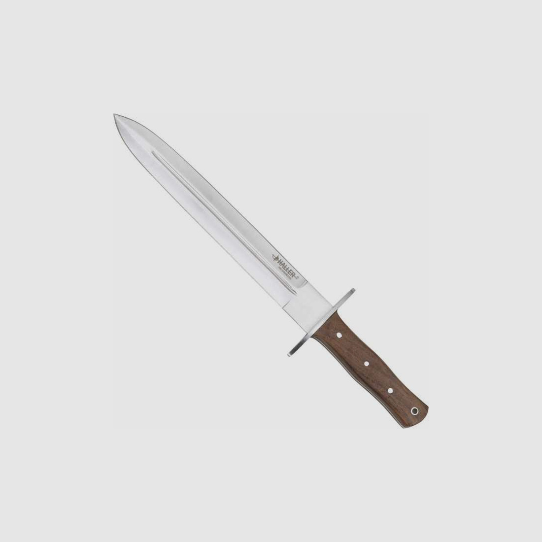 Haller Jagd- und Abfangmesser Dolch 240 mm Walnussholz