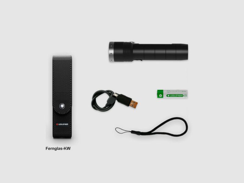 Ledlenser 500843 Boîte cadeau lampe de poche LED rechargeable MT10 puissance lumineuse 1000 lumens