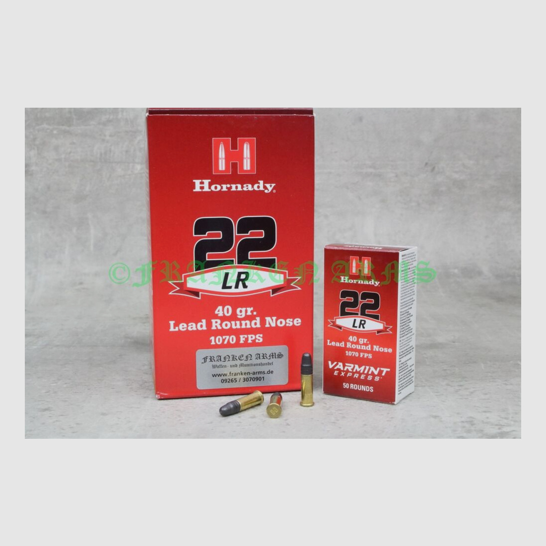 Hornady Varmint	 Express .22lr. 40gr. 2,6g 50Stück Staffelpreise