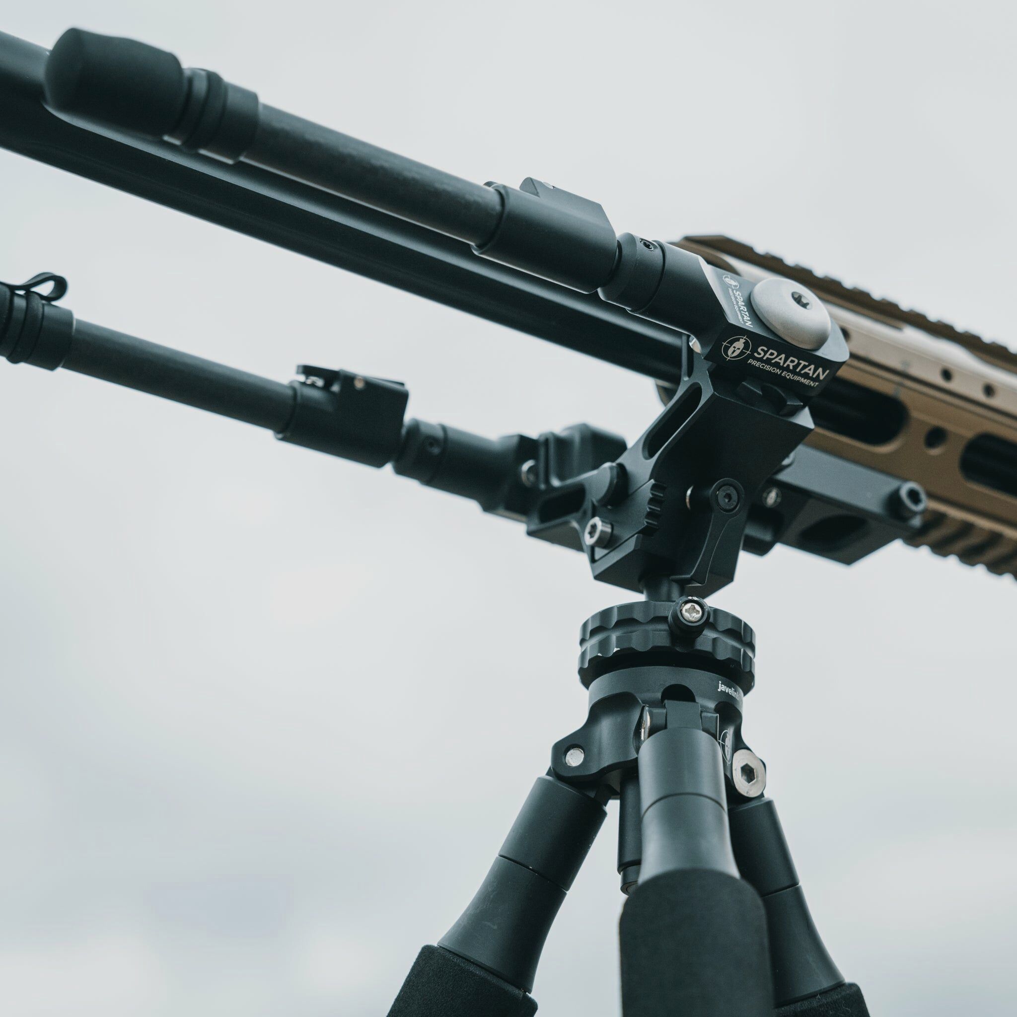 Bipied Spartan Valhalla | Bipied avec adaptateur Picatinny