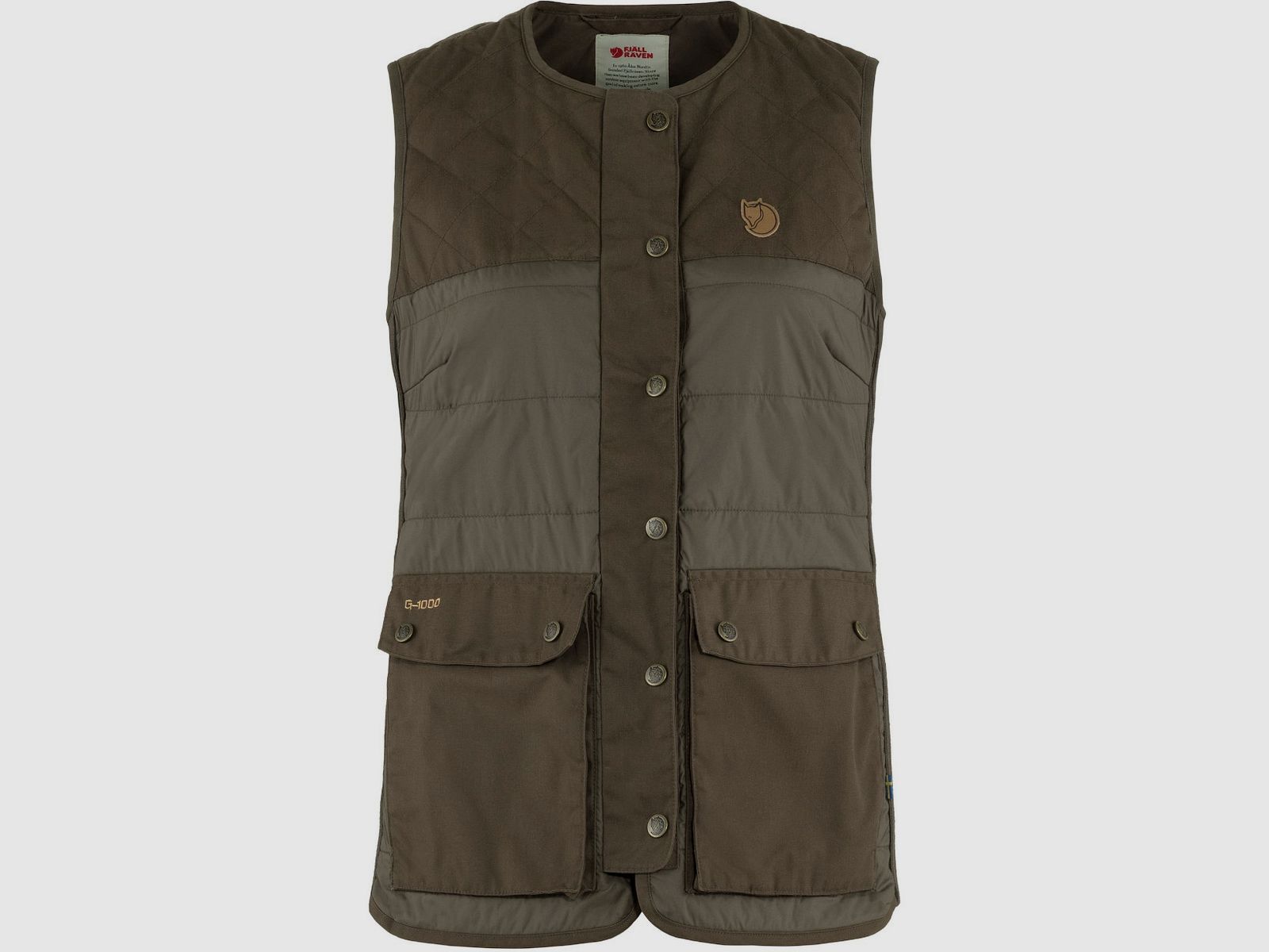Fjäll Räven Gilet Femme Forest Wool Padded, image 1 sur 2