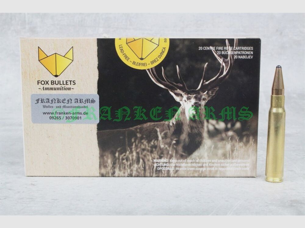 Fox Bullets Classic Hunter 8x57IS 160gr. 10,4g 20 Stück Staffelpreis