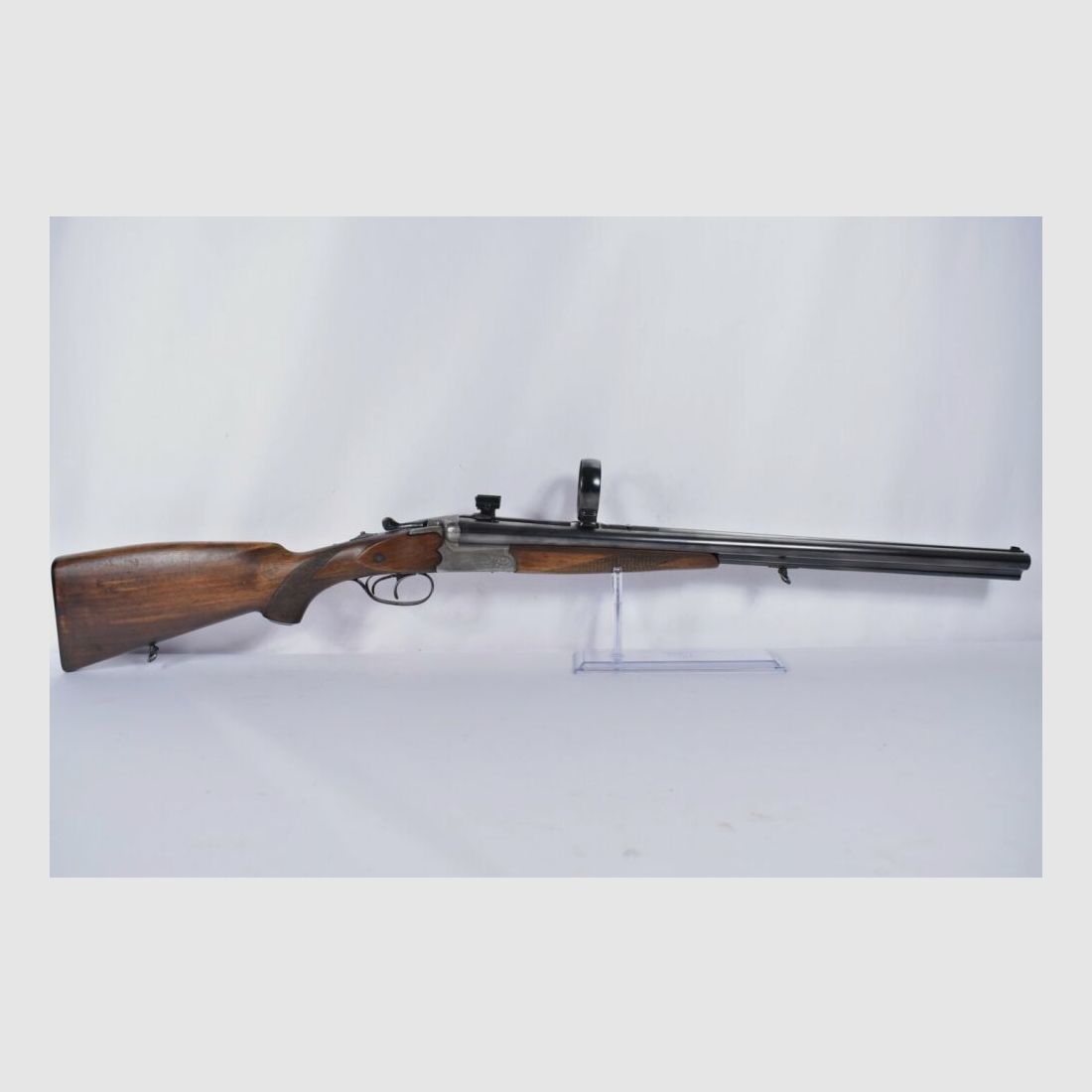 Suhler Jagdhütte ohne​ 6,5x57R,16/70 Drilling, Bild 2 von 3